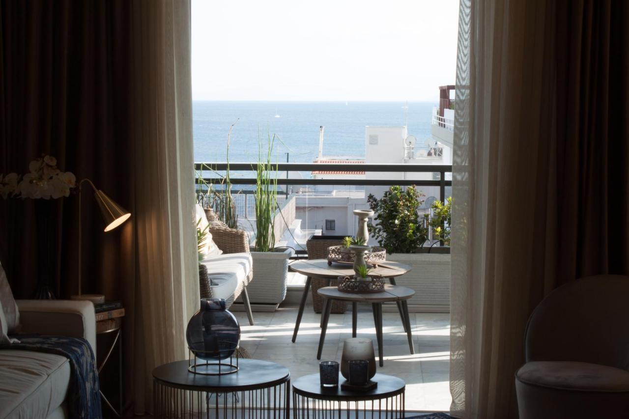 Sea View Super Romantic Apartment เอเธนส์ ภายนอก รูปภาพ